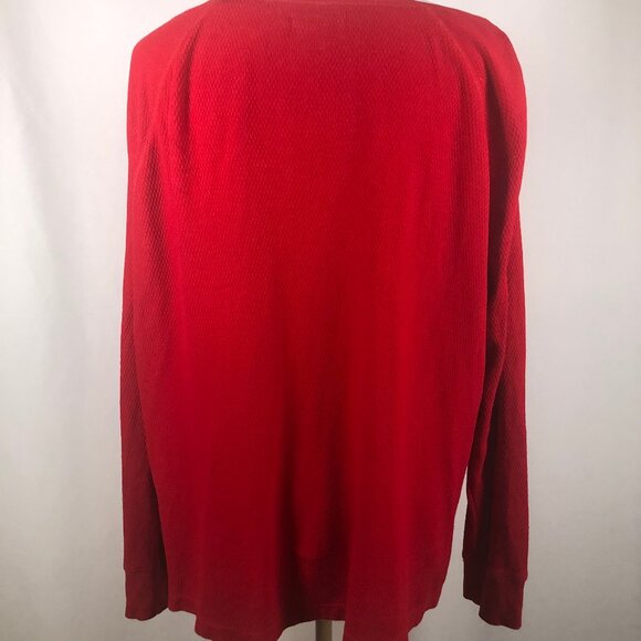 ✨ CHAPS Red Sequin Cotton Knit Top — 3X — Holiday Luxe & Comfort ✨ - Picture 8 of 13